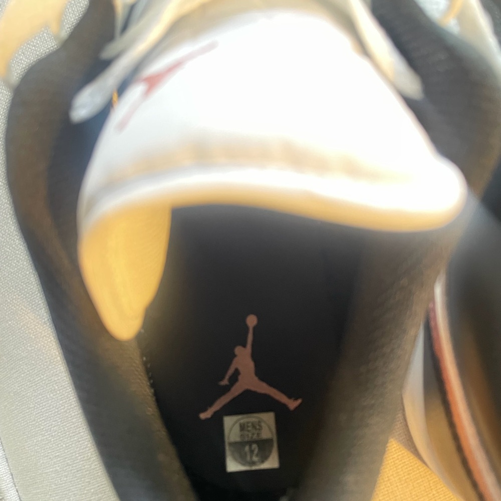 Nike Air Jordan 1 Low Men's - Black/White/rust Pink Swoosh. Perfect 4 prom - Picture 11 of 11